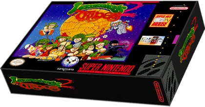 Capa de Lemmings 2 - The Tribes