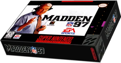 Capa de Madden NFL 97