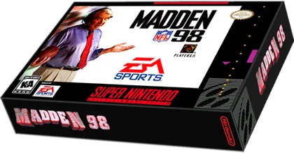 Capa de Madden NFL 98
