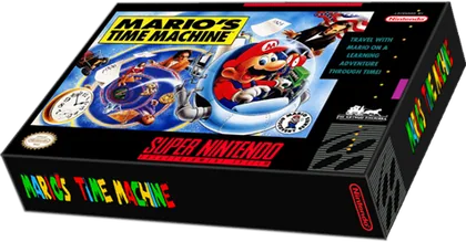 Capa de Mario's Time Machine