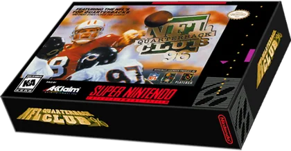 Capa de NFL Quarterback Club 96