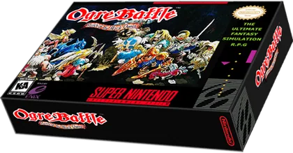 Capa de Ogre Battle - The March of the Black Queen
