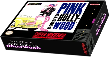 Capa de Pink Goes to Hollywood