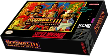 Capa de Romance of the Three Kingdoms III - Dragon of Destiny
