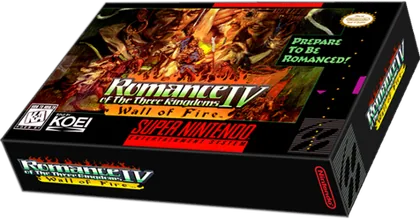 Capa de Romance of the Three Kingdoms IV - Wall of Fire