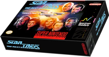 Capa de Star Trek - The Next Generation - Future's Past