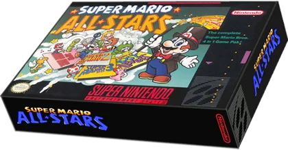 Capa de Super Mario All-Stars
