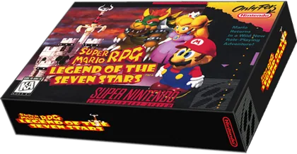 Capa de Super Mario RPG - Legend of the Seven Stars