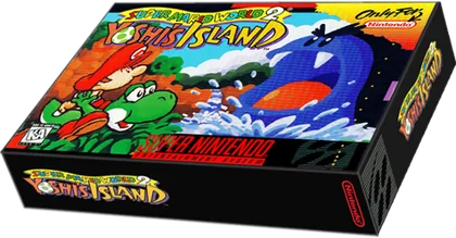 Capa de Super Mario World 2 - Yoshi's Island