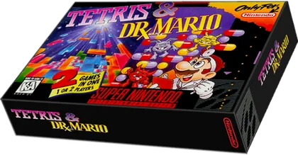 Capa de Tetris & Dr. Mario
