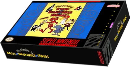 Capa de The Adventures of Rocky and Bullwinkle and Friends