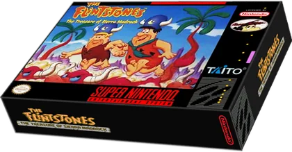 Capa de The Flintstones - The Treasure of Sierra Madrock