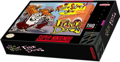 Capa de The Ren & Stimpy Show - Fire Dogs