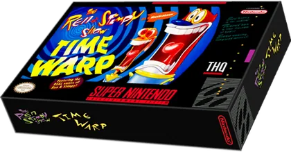 Capa de The Ren & Stimpy Show - Time Warp