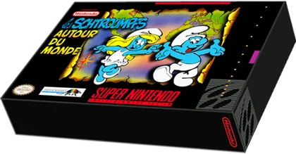 Capa de The Smurfs Travel the World