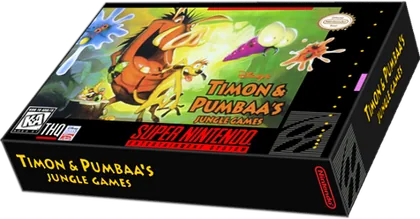 Capa de Timon & Pumbaa's Jungle Games