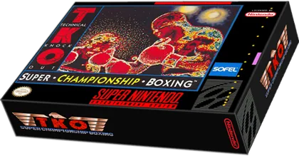 Capa de TKO Super Championship Boxing