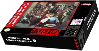 Capa de Where in Time Is Carmen Sandiego