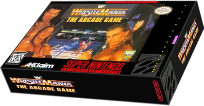 Capa de WWF WrestleMania - The Arcade Game