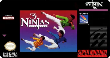 3 Ninjas Kick Back: label restaurada (não oficial)