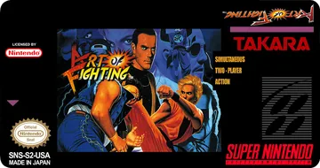 Art of Fighting: label restaurada (não oficial)