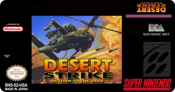 Desert Strike - Return to the Gulf: label restaurada (não oficial)