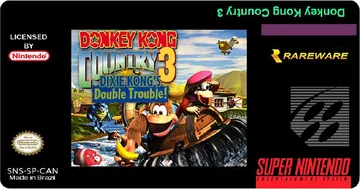 Donkey Kong Country 3 - Dixie Kong's Double Trouble!: label restaurada (não oficial)