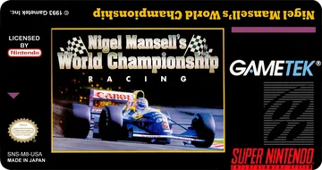 Nigel Mansell's World Championship Racing: label restaurada (não oficial)