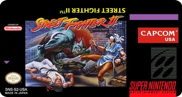 Street Fighter II: label restaurada (não oficial)