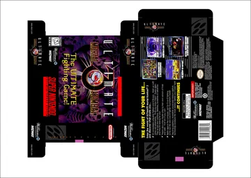 Ultimate Mortal Kombat 3: label restaurada (não oficial)