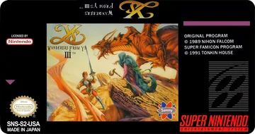 Ys III - Wanderers from Ys: label restaurada (não oficial)