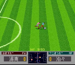 '96 Zenkoku Koukou Soccer Senshuken: gameplay
