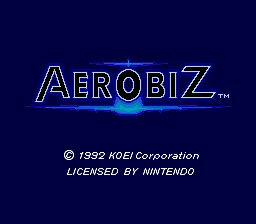 Aerobiz: tela de título