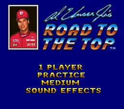 Al Unser Jr.'s Road to the Top: tela de título