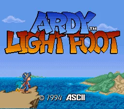 Ardy Lightfoot: tela de título