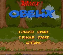 Asterix & Obelix: tela de título