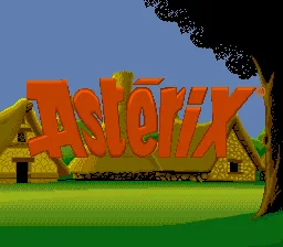 Asterix: tela de título