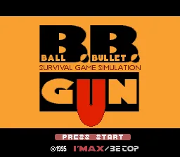 Ball Bullet Gun: tela de título