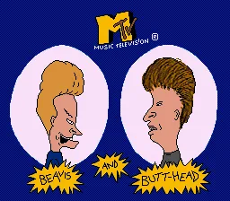 Beavis and Butt-Head: tela de título