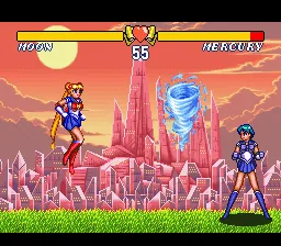 Bishoujo Senshi Sailor Moon S - Jougai Rantou! Shuyaku Soudatsusen: gameplay