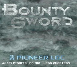 Bounty Sword: tela de título