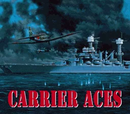 Carrier Aces: tela de título