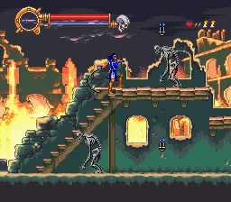 Castlevania - Dracula X: gameplay