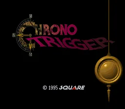 Chrono Trigger: tela de título