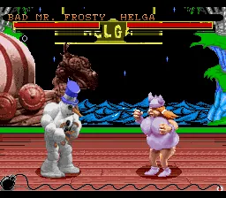 Clay Fighter - Tournament Edition: gameplay