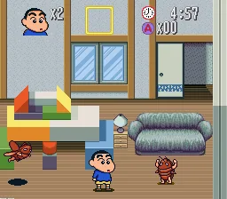 Crayon Shin-chan 2 - Daimaou no Gyakushuu: gameplay