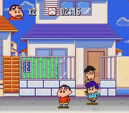 Crayon Shin-chan - Arashi o Yobu Enji: gameplay