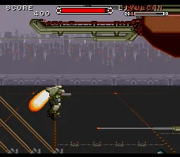 Cybernator: gameplay