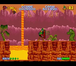 Daffy Duck - The Marvin Missions: gameplay