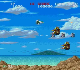 Darius Twin: gameplay